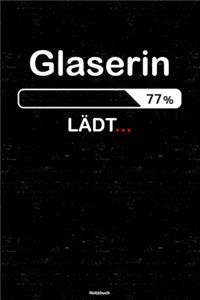 Glaserin Lädt... Notizbuch