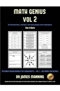 Pre K Math (Math Genius Vol 2)