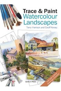 Trace & Paint Watercolour Landscapes