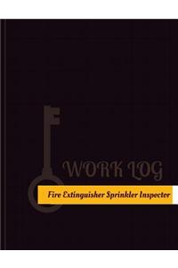 Fire Extinguisher Sprinkler Inspector Work Log