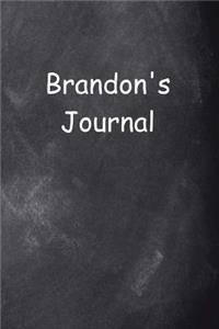 Brandon Personalized Name Journal Custom Name Gift Idea Brandon