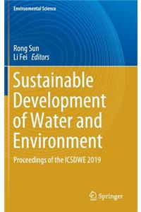 Sustainable Development of Water and Environment