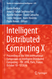 Intelligent Distributed Computing X
