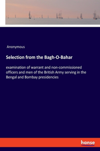 Selection from the Bagh-O-Bahar
