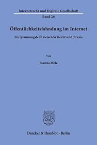 Offentlichkeitsfahndung Im Internet