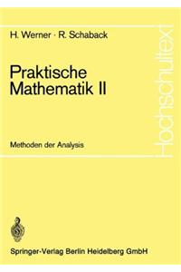 Praktische Mathematik II: Methoden Der Analysis. Nach Vorlesungen an Der Universit T M Nster