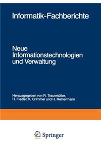 Neue Informationstechnologien Und Verwaltung