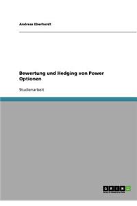 Bewertung und Hedging von Power Optionen