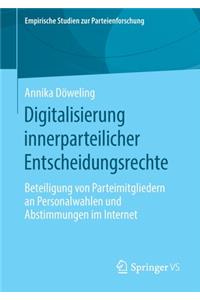 Digitalisierung Innerparteilicher Entscheidungsrechte