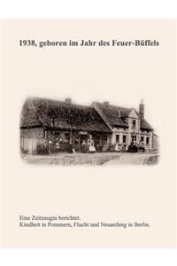 1938, geboren im Jahr des Feuerbüffels: Eine Zeitzeugin berichtet. Kindheit in Pommern, Flucht und Neuanfang in Berlin.