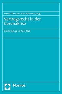 Vertragsrecht in Der Coronakrise