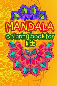 Mandala coloring book for kids