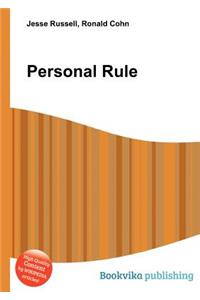 Personal Rule