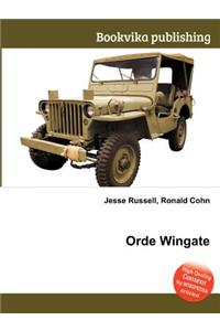 Orde Wingate