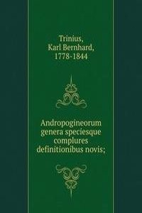 Andropogineorum genera speciesque complures definitionibus novis