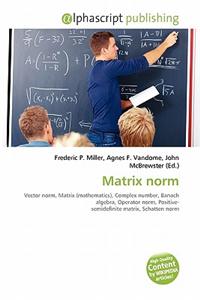 Matrix Norm