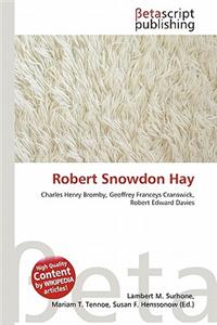 Robert Snowdon Hay