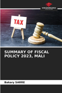Summary of Fiscal Policy 2023, Mali