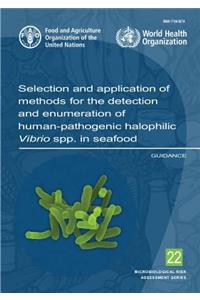 Selection and application of methods for the detection and enumeration of human-pathogenic halophilic Vibrio spp in seafood
