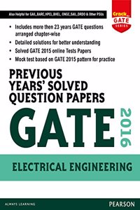 Previous Years' Solved Question Papers GATE 2016 Electrical Engineering