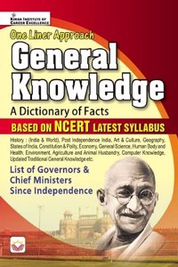 One Liner Approach General Knowledge A Dictionary of Facts Based on NCERT Latest Syllabus (English Medium) (3991)