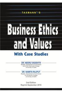 Business Ethics And Values  With Case Studies