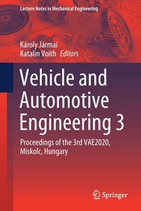 Vehicle and Automotive Engineering 3