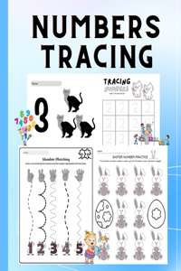 Numbers 1 - 10 Tracing Workbook