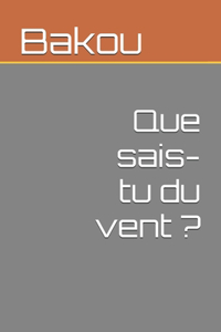 Que sais-tu du vent ?