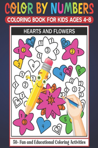 Color By Number Coloring Book for Kids Ages 4-8