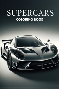 Supercars Coloring Book
