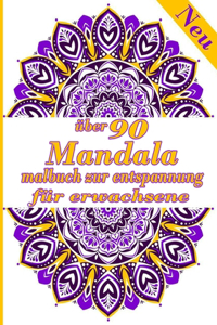 über 90 Mandala malbuch zur entspannung für erwachsene