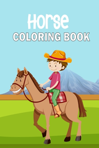 Horse Coloring Book