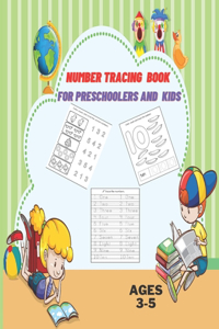 Number Tracing Book for Preschoolers and Kids 3-5