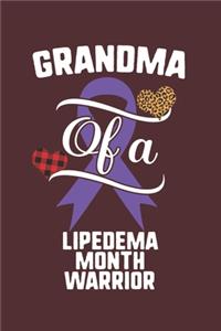 Grandma Of A Lipedema Awareness Month Leopard Buffalo Plaid Family Gift.pdf Warrior