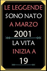 Le Leggende Sono Nato A Marzo 2001 La Vita Inizia A 19