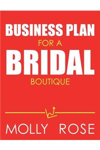 Business Plan For A Bridal Boutique