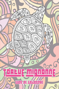 Tortue mignonne - Livre de coloriage