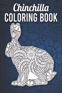 Chinchilla Coloring Book