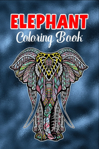 Elephant coloring book