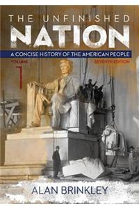 Unfinished Nation, Volume 1 with Connect Plus Access Code