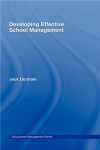 Developing Effective School Management