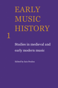 Early Music History