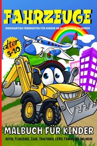 Fahrzeuge Malbuch Für Kinder