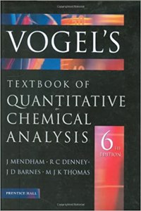 Vogel's Quantitative Chemical Analysis