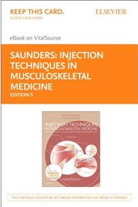 Injection Techniques in Musculoskeletal Medicine Elsevier eBook on Vitalsource (Retail Access Card)