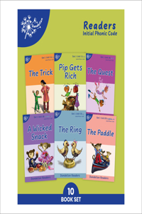 Phonic Books Dandelion Readers Set 1 Units 11-20 (Two-Letter Spellings Sh, Ch, Th, Ng, Qu, Wh, -Ed, -Ing, Le)