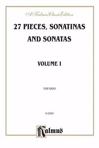 27 Pieces, Sonatinas and Sonatas