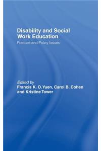 Disability and Social Work Education