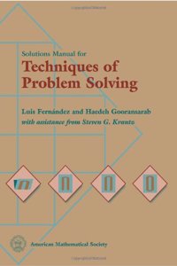 Solution Manual for Techniques of Problem Solving